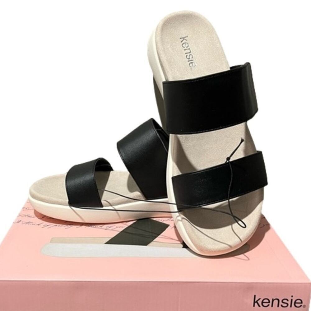 Kensie Women's Sandals Black Size 11 NIB